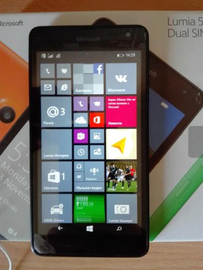 Лот: 6203095. Фото: 1. Microsoft Lumia 535 DS (куплен... Смартфоны