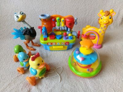 Лот: 11257101. Фото: 1. развивашки Playscool,kiddieland... Развивающие