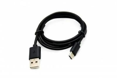 Лот: 16354047. Фото: 1. Кабель USB - Type-C Mega 2A (черный... Дата-кабели, переходники