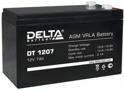 Лот: 20282829. Фото: 1. Батарея аккумуляторная 12V/7Ah... ИБП, аккумуляторы для ИБП