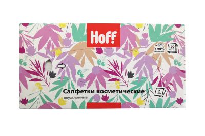 Лот: 23635351. Фото: 1. Салфетки двухслойные HOFF косметические. Другое (хозтовары)