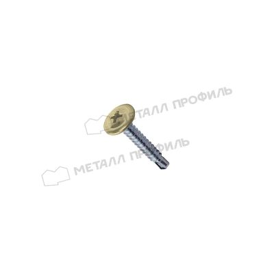 Лот: 24029067. Фото: 1. Саморез 4,2х16 RAL 1014 (слоновая... Крепёж