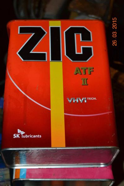 Лот: 5350196. Фото: 1. Zic ATF II 4L. Масла, жидкости