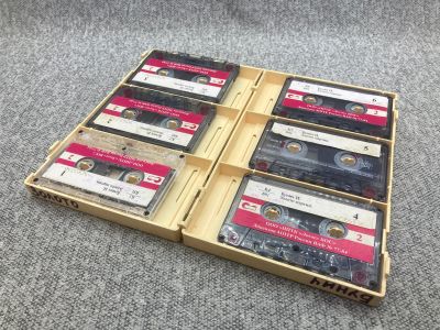 Лот: 25848100. Фото: 1. 6 Винтажных Аудиокассет для записи... Плееры