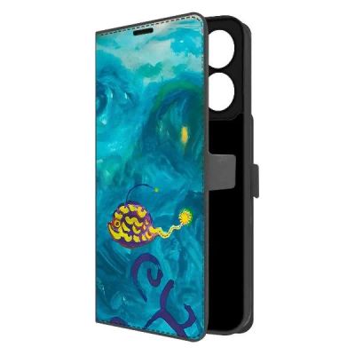 Лот: 25380716. Фото: 1. Чехол Krutoff Eco Book "Удильщик... Чехлы, бамперы