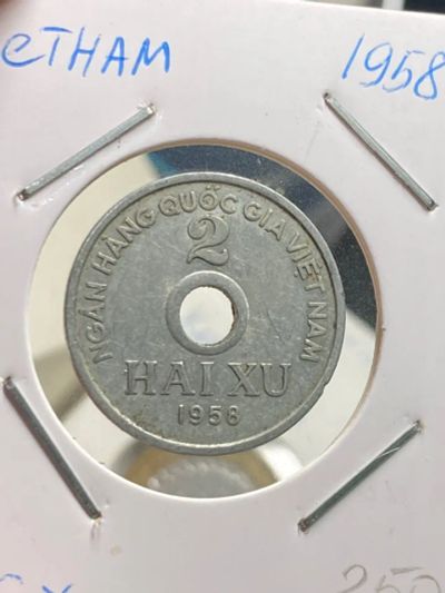 Лот: 19377644. Фото: 1. Вьетнам 2 су, 1958. Азия