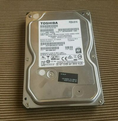 Лот: 10585838. Фото: 1. HDD 3.5" 1000Gb Toshiba Internal... Жёсткие диски