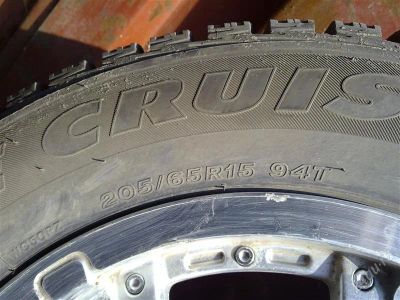 Лот: 962420. Фото: 1. Резина зимняя Bridgestone 205... Шины