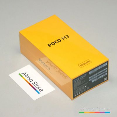 Лот: 17035038. Фото: 1. [Новый] Смартфон Poco M3 4/64... Смартфоны