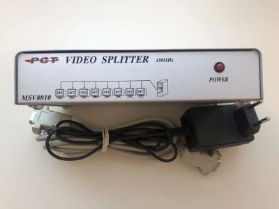 Лот: 19986540. Фото: 1. Разветвитель VGA PCT Video Splitter... Шлейфы, кабели, переходники