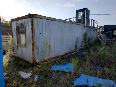 Лот: 11991322. Фото: 1. Вагончик строительный, бытовка... Бытовки, вагончики строительные