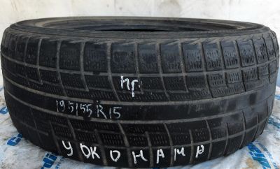 Лот: 14475760. Фото: 1. Шина 195/55 R15 195/55/15 Yokohama... Шины