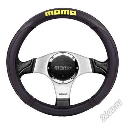 Лот: 5592873. Фото: 1. Кожаная оплётка System MOMO-301... Чехлы, коврики, оплетки руля