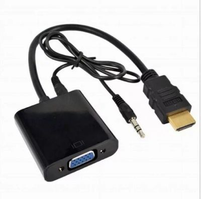 Лот: 10472881. Фото: 1. HDMI - VGA переходник Конвертер... Шлейфы, кабели, переходники