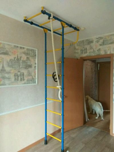 Лот: 12055603. Фото: 1. Уголок спортивный. Детские спортивные комплексы, батуты