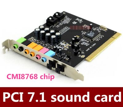 Лот: 7007616. Фото: 1. Звуковая карта в слот PCI на чипе... Звуковые карты