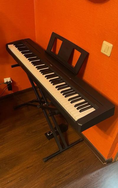 Лот: 19958402. Фото: 1. Пианино Yamaha P-45B + Педаль... Клавишные