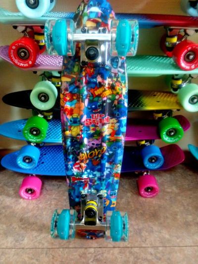 Лот: 9428006. Фото: 1. Скейтборд Penny Board(Пенни борд... Роликовые коньки, скейтборды, самокаты