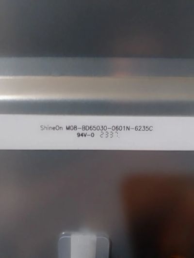 Лот: 25316826. Фото: 1. Подсветка-ShineOn M08-BD65030-0601N-6235C... Запчасти для телевизоров, видеотехники, аудиотехники