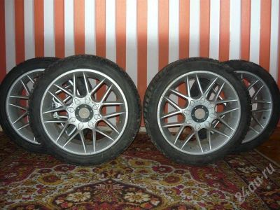 Лот: 431998. Фото: 1. Литьё + резина R17. Шины
