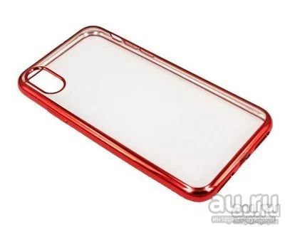 Лот: 12985040. Фото: 1. Чехол iPhone X/ XS Силикон Прозрачный... Чехлы, бамперы