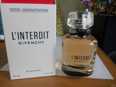 Лот: 14531713. Фото: 1. L'Interdit от Givenchy тестер... Женская парфюмерия