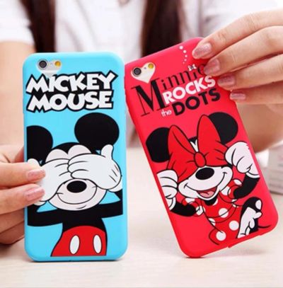 Лот: 6992539. Фото: 1. Чехол мягкий для iphone 6 6s Mickey... Чехлы, бамперы
