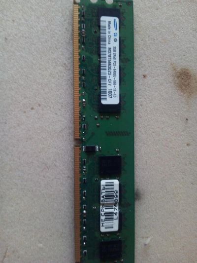 Лот: 11401797. Фото: 1. Samsung DDR 2 2GB. Оперативная память