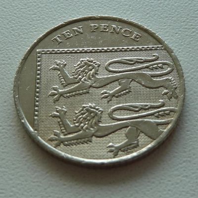 Лот: 3637305. Фото: 1. Великобритания. 10 пенсов. 2009... Великобритания и острова