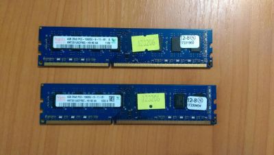 Лот: 7674271. Фото: 1. Оперативная память Hynix 2x4Gb... Оперативная память