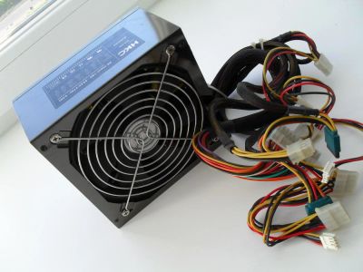 Лот: 10103454. Фото: 1. Блок питания 450W АТХ 20 + 4... Корпуса, блоки питания