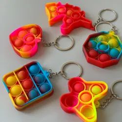 Лот: 19922559. Фото: 1. Pop-it Двойной брелок. Другое (игрушки)