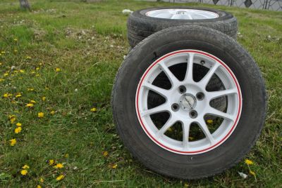 Лот: 4178295. Фото: 1. Диски с резиной TG Racing TGR... Шины на дисках