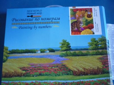 Лот: 13857632. Фото: 1. Картина для рисование красками... Развивающие