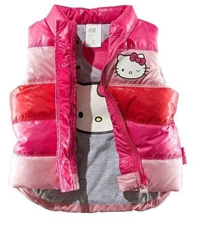 Лот: 3678785. Фото: 1. жилетка H&M Hello Kitty. Верхняя одежда