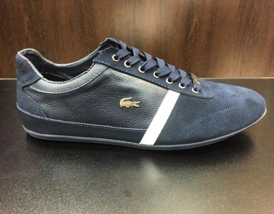 Лот: 7438371. Фото: 1. Кроссовки Lacoste син. Кеды, кроссовки, слипоны