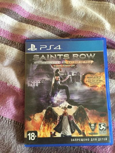 Лот: 7513541. Фото: 1. saints row 4 re-elected для ps4. Игры для консолей