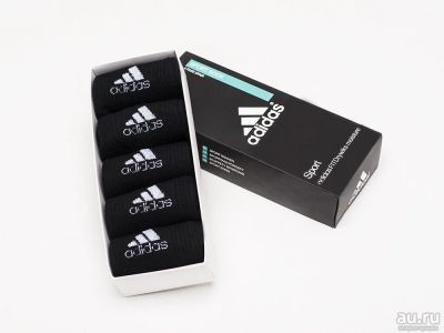 Лот: 17996943. Фото: 1. Носки длинные Adidas - 5 пар... Другое (спортивные товары)