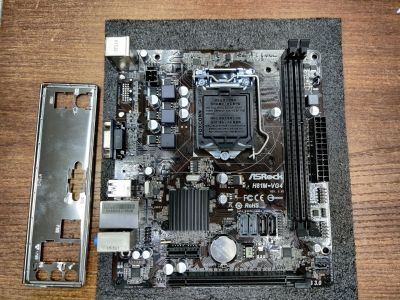 Лот: 19421797. Фото: 1. Материнская плата Asrock H81-VG4. Материнские платы