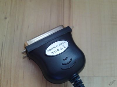 Лот: 5370575. Фото: 1. переходник из LPT в USB LPT to... Шлейфы, кабели, переходники