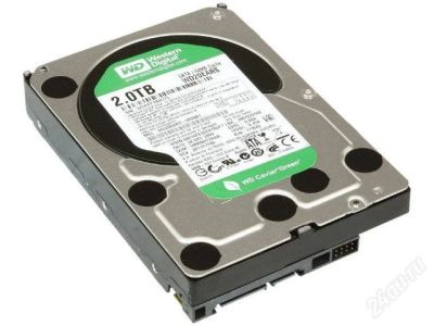 Лот: 2234690. Фото: 1. Жесткий диcк 2TB Western Digital... Жёсткие диски (HDD)