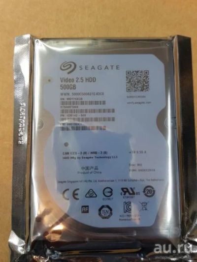 Лот: 11189275. Фото: 1. Seagate ST500VT000 500Gb SATA-II... Жёсткие диски