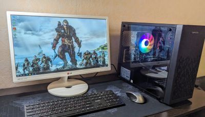 Лот: 21089347. Фото: 1. Игровой компьютер intel 12 ядер... Компьютеры в сборе