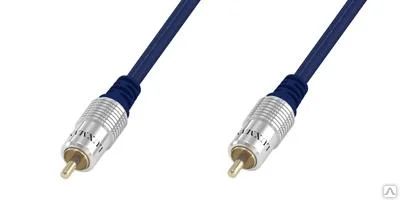 Лот: 6722432. Фото: 1. Шнур 1 RCA-1 RCA 1.5M 75 OM Luxmann. Другое (аксессуары)