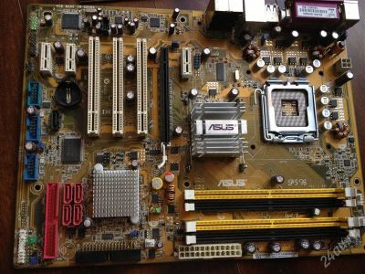 Лот: 2796296. Фото: 1. Материнская плата Asus P5B без... Материнские платы