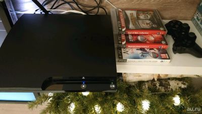 Лот: 13301935. Фото: 1. Sony PS3 Slim 500 Gb CECH-2008B... Игровые приставки, консоли