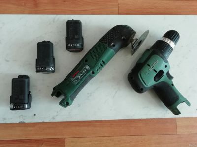 Лот: 17498463. Фото: 1. Шуруповерт + реноватор bosch 12v... Электроинструмент