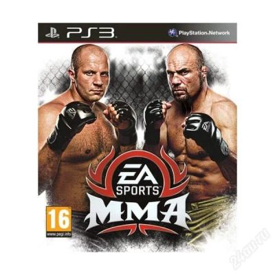 Лот: 2237785. Фото: 1. MMA PS3 + онлайн код. Игры для консолей