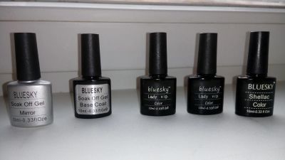 Лот: 8234972. Фото: 1. Продам Bluesky Shellac Шеллак... Лак для ногтей