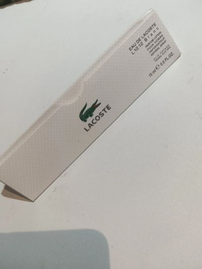Лот: 25781006. Фото: 1. Lacoste L12.12 Blanc pour homme. Мужская парфюмерия